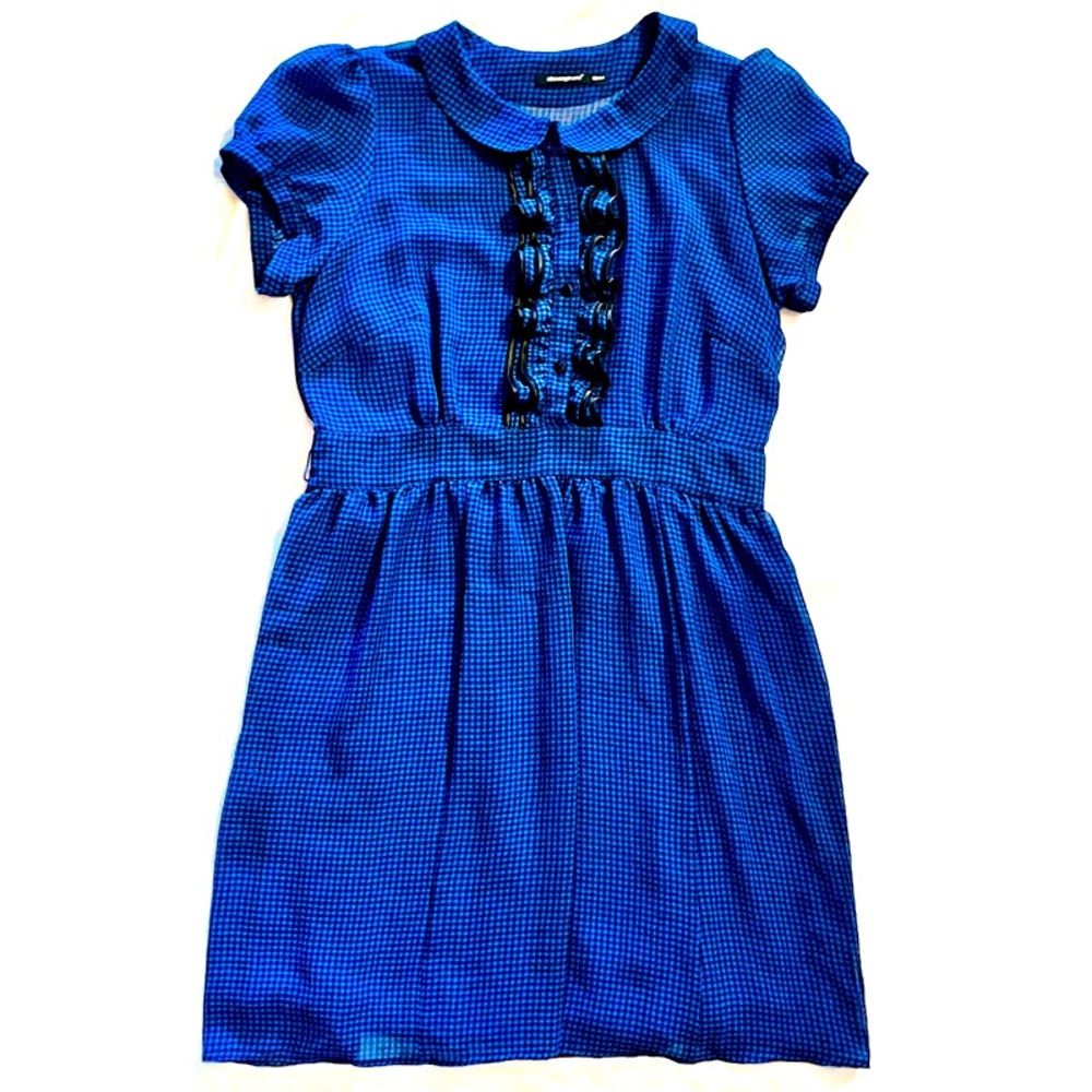 Atmosphere Royal Blue Peter Pan Collar Midi Dress